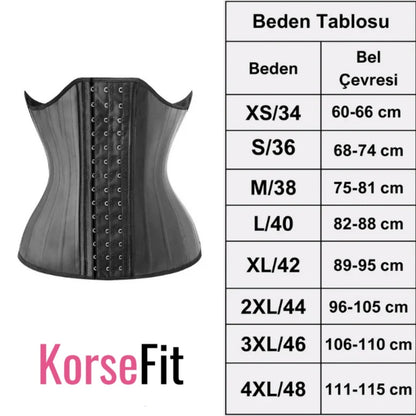 Kum Saati Görünümlü Yardımcı Korse