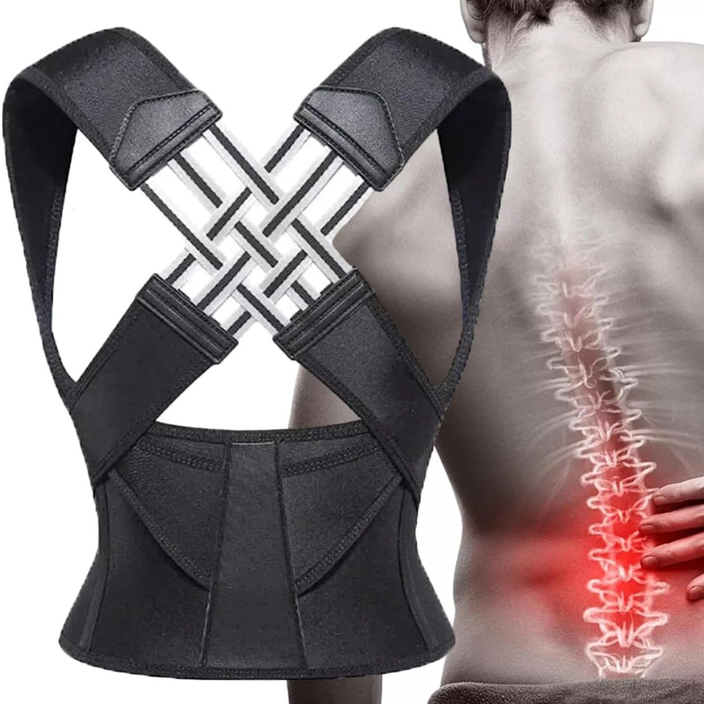 KorseFit - Ayarlanabilir Dik Duruş Korsesi | Sırt ve Boyun Destekli